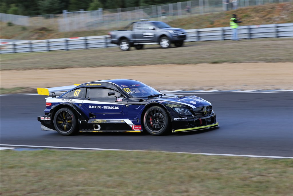 Nymark Racing Academy med helt fremme til GP Danmark - Mads Rasmussen.
(Foto: Motorsporten.dk)
